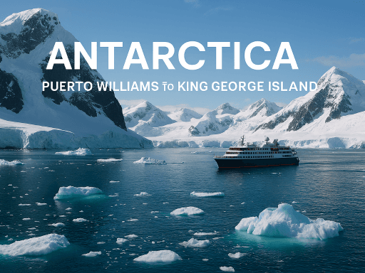 21D ANTARCTICA PUERTO WILLIAMS TO KING GEORGE ISLAND