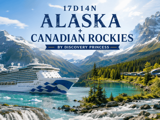 17D14N ALASKA CRUISE + CANADIAN ROCKIES BY DISCOVERY PRINCESS
